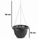 thumbnail image 2 of Maceteros colgantes para terraza 20 cm duraderas plástico A, 2 of 4