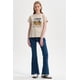 thumbnail image 4 of Polera Mujer Básica Print Beige Claro, 4 of 4