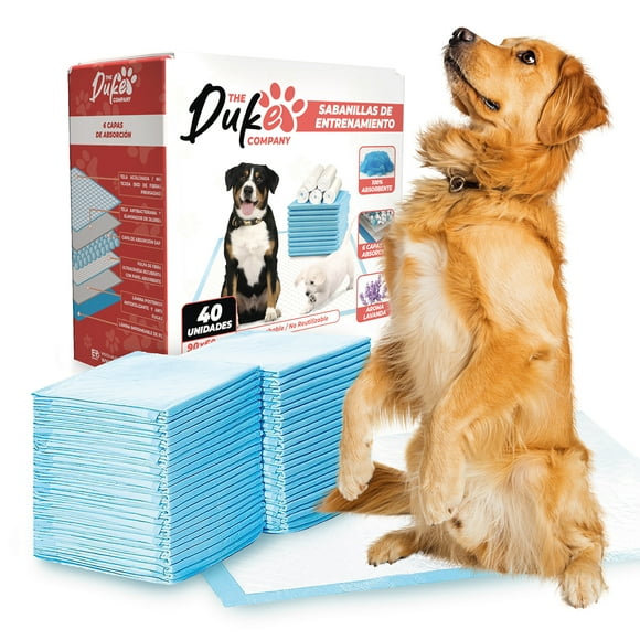 Sabanillas Para Perro 90x60 Duke 6 Capas Aromáticas 40U