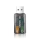 thumbnail image 1 of Tarjeta de sonido USB externa Mini tarjeta de sonido USB a adaptador de audio estéreo de 3.5mm para PC/Android/Altavoz/Laptop/Auriculares, 1 of 7