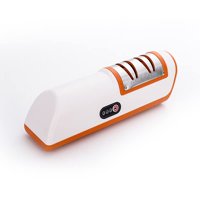 Xusx111 - Afilador Eléctrico Recargable De Cuchillo, Afilador De Cuchillo Inalámbrico Compacto Para Cuchillos De Acero Y Cuchillo De Fruta, Afilado Automático De Cuchillo De 2 Etapas Ayuda A Restaurar