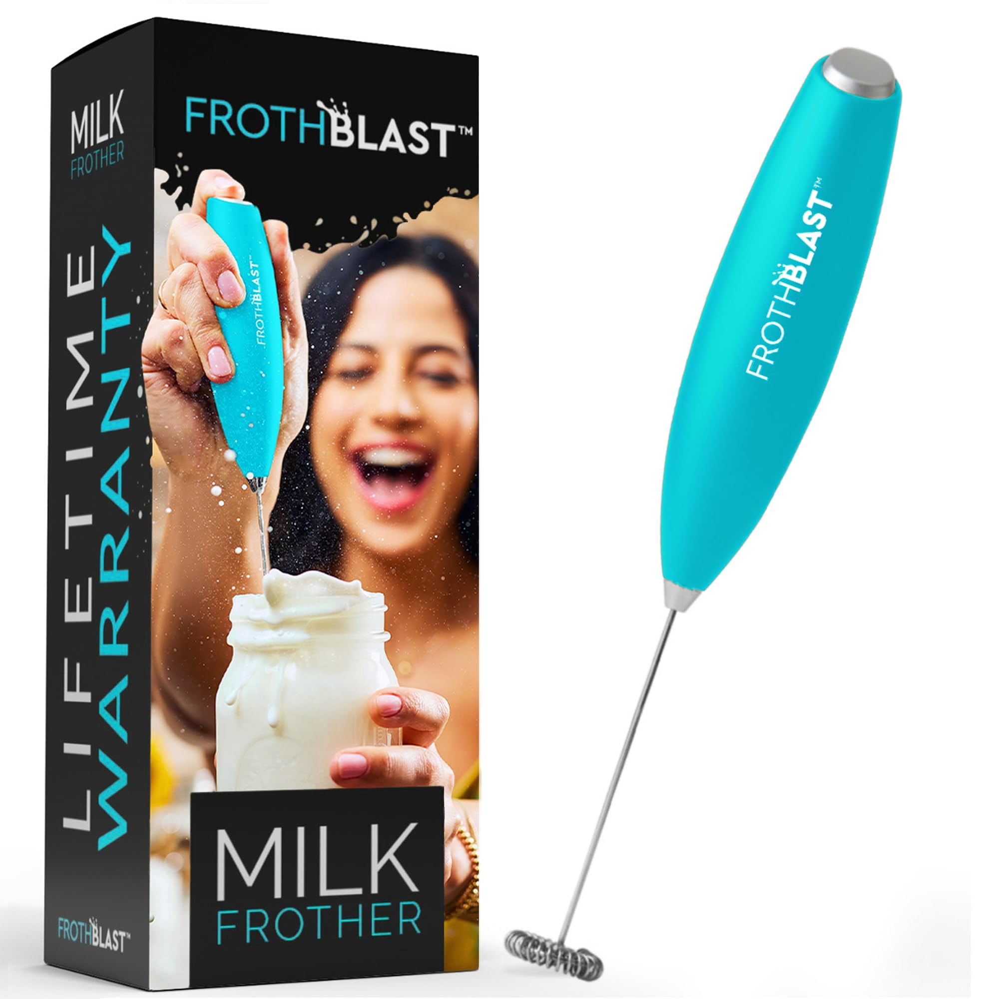 Frothblast - Batidor Eléctrico Portátil Milk Para Café