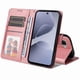 thumbnail image 4 of Funda Billetera para Infinix Hot 60 4G con Porta Tarjetas y Soporte Ajustable Rosa, 4 of 6