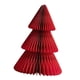 thumbnail image 5 of árbol De Navidad De Papel Decorativo, Estilo Panal, Para Estantería, Interior U Oficina, Rojo, 25 Cm, 5 of 5