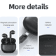 thumbnail image 2 of Audifonos Negros inalámbricos Bluetooth 5.3 In-ear Touch 31h, 2 of 3