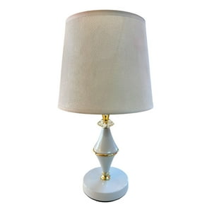 Genérico - Lámpara Velador Mesa Moderna Dormitorios Blanca Jhn