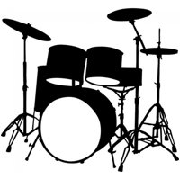 Rienda Libre Graphics - Decomural Drum Kit Music Ws-16132