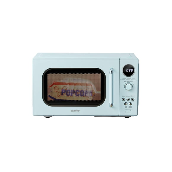 Horno microondas COMFEE Retro 0.9 pies cúbicos 900 W verde CMO-MMP02AA (GN)