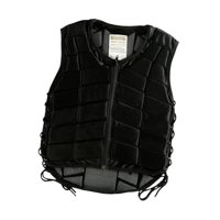 Magideal - Chaleco De Montar Para Equitación, Equipo Para Caballos, Cierre Frontal, Chaleco Acolchado Para Niños , Xs