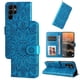 thumbnail image 1 of Funda tipo cartera FOXDOCK para Samsung Galaxy S23 Ultra , diseño girasol en relieve, cuero PU, cierre magnético, soporte y tarjetero, 1 of 5
