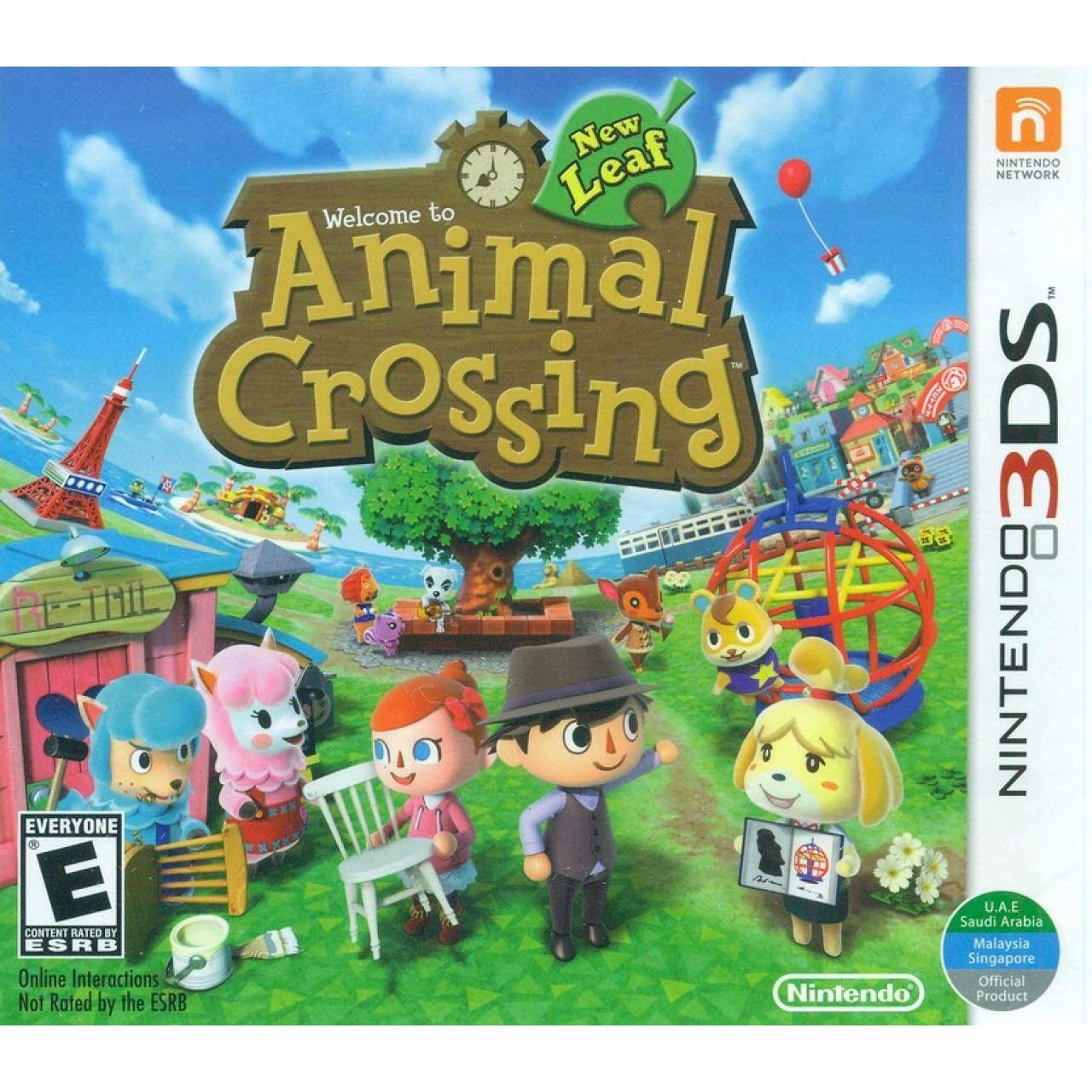 Videojuego Nintendo 3ds Animal Crossing New Leaf World Ed.