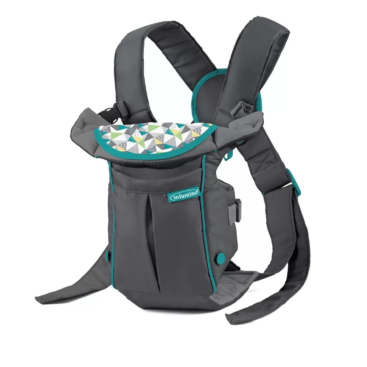 Portabebés Swift Classic Con Bolsillo Gris Infantino
