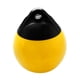 thumbnail image 1 of defensa de barco marino protección de escudo de muelle de pvc premium parachoques negro amarillo, 1 of 3