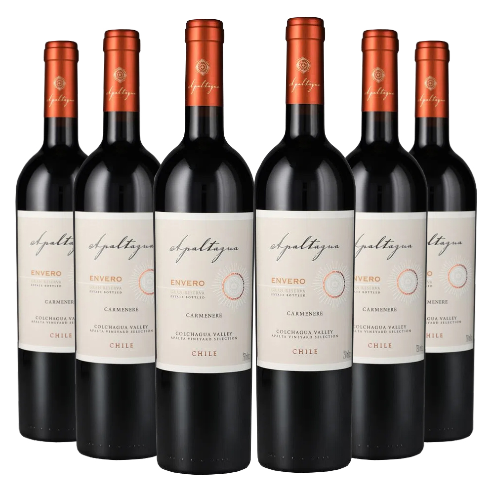 Apaltagua - 6 Vinos Gran Reserva Envero Carmenere, 750 Ml, 14%