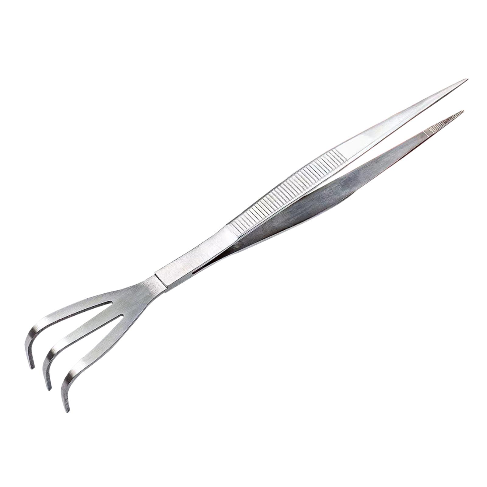 Magideal - Pinzas Para Bonsái, Rastrillo De Jardinería, Rastrillo De Raíces, Pinzas, Herramientas Manuales De Jardinería Para Plantas En Macetas De Cocina, Hogar