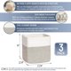 thumbnail image 2 of NaturalCozy Storage Cubes 11 Inch Cotton Rope Woven Baskets, 2 of 3