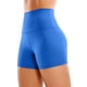 thumbnail image 1 of Shorts CRZ YOGA Butterluxe tiro alto 4" azul talla chica, 1 of 4