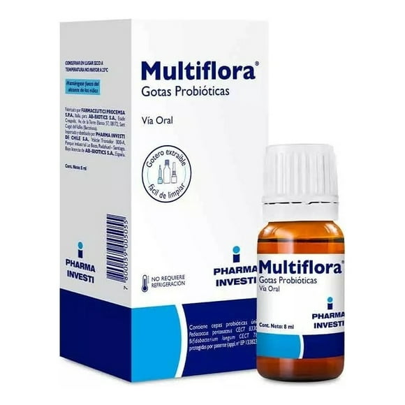 Multiflora Solución Para Gotas Orales 8 Ml.