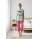 thumbnail image 1 of Pijama Mujer Hello Kitty verde S, 1 of 8