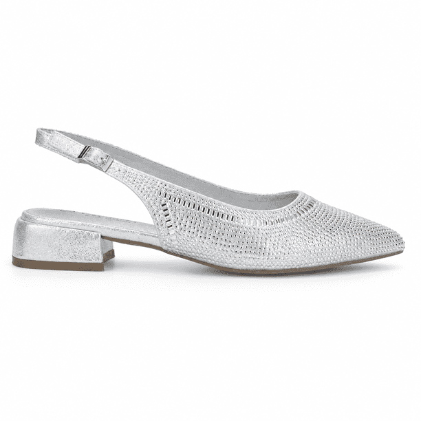 Ballerina Mujer Chalada Diri-1 Plateado Casual