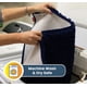 thumbnail image 4 of Felpudo para perros Muddy Mat®, microfibra superabsorbente, azul marino, 4 of 7