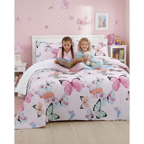 Mylhogar - Cubrecama Quilt Sherpa Otoño Invierno Plaza Y Media