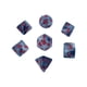 thumbnail image 2 of Juego De Dados De Poliedro Portátil De 7 Piezas Juego De Dados Multicolores Para Juego De Mesa Gris, 2 of 5