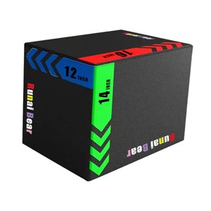 Ioensy - Cajón De Salto Pliométrico De Alta Densidad, Versátil, Para Entrenamiento En Gimnasio, Estilo A