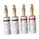 thumbnail image 2 of 4 Conectores Banana De 4 Mm Para Sistemas De Sonido Con Receptor De Audio., 2 of 5