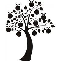 Rienda Libre Graphics - Decomural Apple Tree Flowers Trees Ws-18819