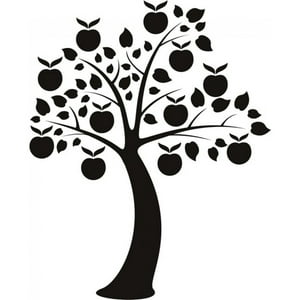 Rienda Libre Graphics - Decomural Apple Tree Flowers Trees Ws-18819
