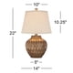 thumbnail image 4 of Lámpara de Mesa 360 Lighting Buckhead 56 cm Bronce Cálido, 4 of 7