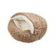 thumbnail image 3 of Cama Para Perros Pequeños Con Capucha, Cueva Para Gatos, Nido Para Cachorros, Suministros Para Mascotas, Gatito Marrón, 3 of 3