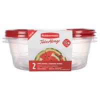 Rubbermaid - Pack De Contenedor Takealongs 2.8L Plástico 2 Piezas Transparente