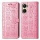 thumbnail image 1 of Funda Cartera FOXDOCK para VIVO Y16 , Flip PU con Relieve de Gatos y Perros, Tarjetero y Soporte, 1 of 6