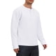 thumbnail image 4 of INSPIRE CHIC Camisetas Henley de Manga Larga para Hombre con Botones, Camisa Casual de Negocios 2XL Blanca, 4 of 6