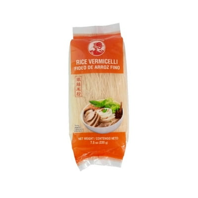 Fideo Pasta De Arroz Fino Bolsa 220 G Cock Brand