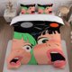 thumbnail image 1 of Record Girl Surprised Themed Bedding Set Duvet Cover and Pillowcase Set, 1 of 1