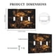 thumbnail image 5 of Placa decorativa para interruptor Oilbiexn de 3 módulos, negro con dorado y rosa, 5 of 8