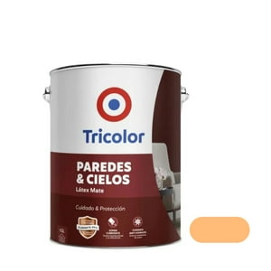 Látex Mate Paredes Y Cielos 1Gln Damasco - Tricolor