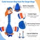 thumbnail image 2 of Juguete para perros Squeaky, homounter, resistente tira y afloja para perros grandes, 2 of 7