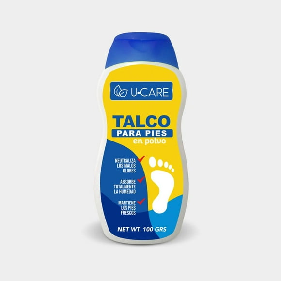 U Care Talco Para Pies 100gr