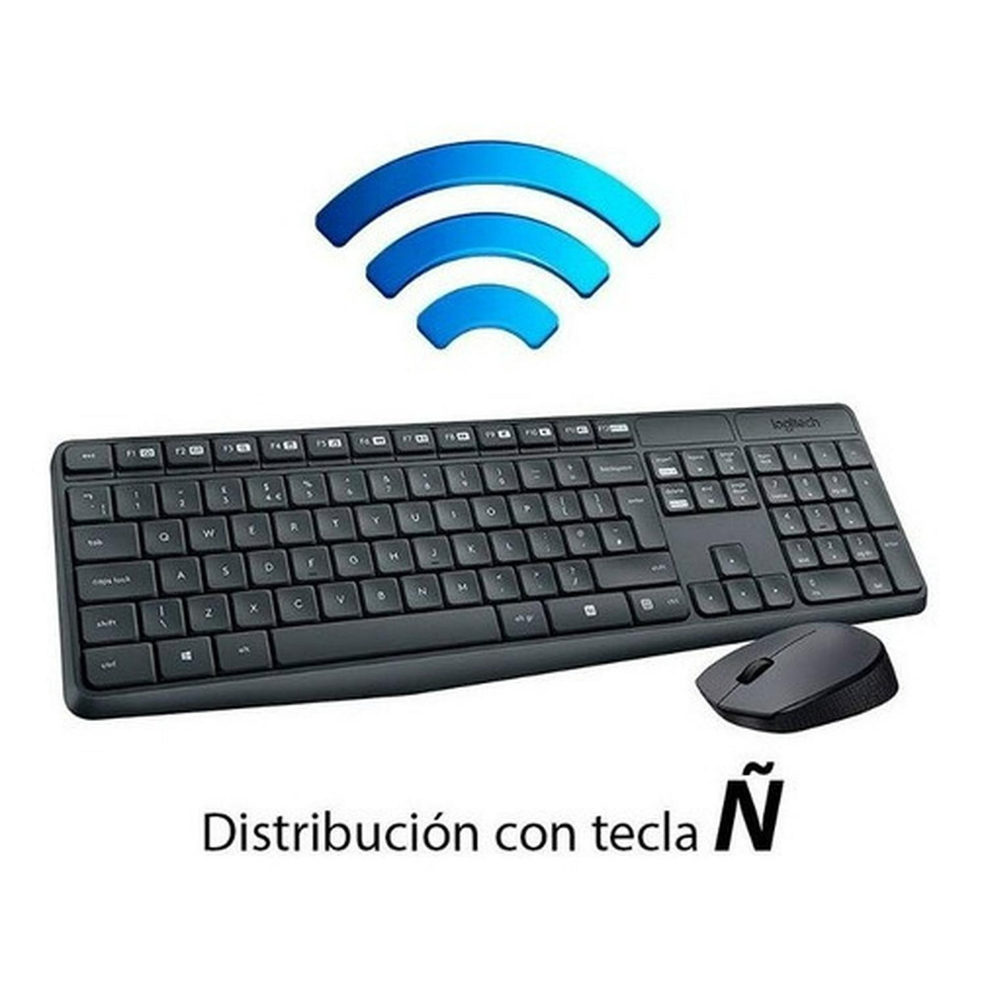 Logitech - Teclado + Mouse Mk235
