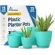 thumbnail image 1 of Macetas apilables para interior y exterior Lifemaster, 15 piezas, 1 of 7