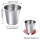 thumbnail image 2 of Vasos de shot de acero inoxidable Ruisita, paquete de 12, 30 ml, 2 of 7