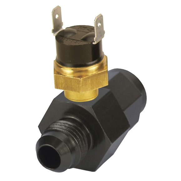 Termostato Derale 35020 en línea para fluidos de 180 °F -6AN