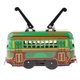 thumbnail image 3 of Modelo De Carro De Tranvía De Cuerda, Juguete De Hojalata Automotriz, Mecanismo De Relojería, Regalo Coleccionable, 3 of 3