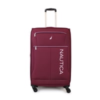Maleta De Tela Grande Nautica Valencia L 23Kg Burdeo