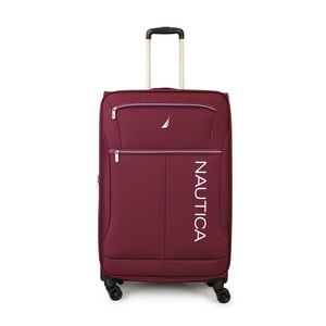 Maleta De Tela Grande Nautica Valencia L 23Kg Burdeo