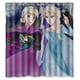 thumbnail image 1 of Cortina de ducha de Anime Frozen, juego de cortina de baño con ganchos, tamaño 66 x 72 pulgadas, 1 of 3
